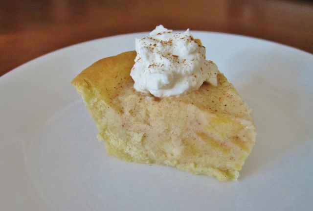 Apple Pie Gelato in Sugar Cookie Crust