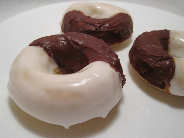 Black and White donuts
